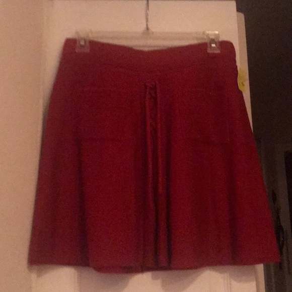 Candie's Skirts Candies Cute Swingy Red Knit Skirt Poshmark